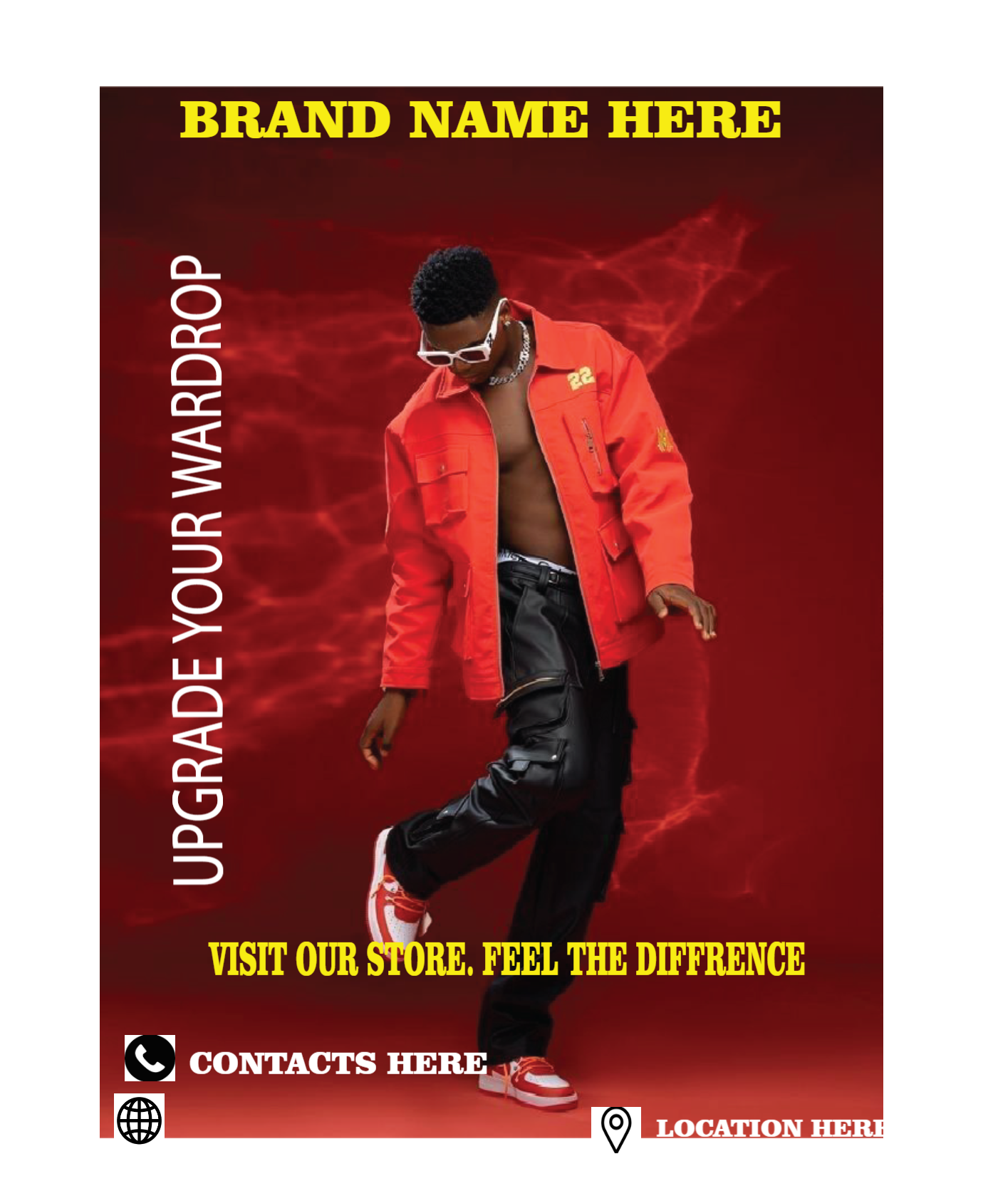  editable advert social media post design 